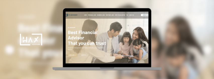 Financial advisory website