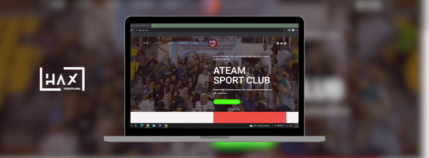 ATeam Sport Club website