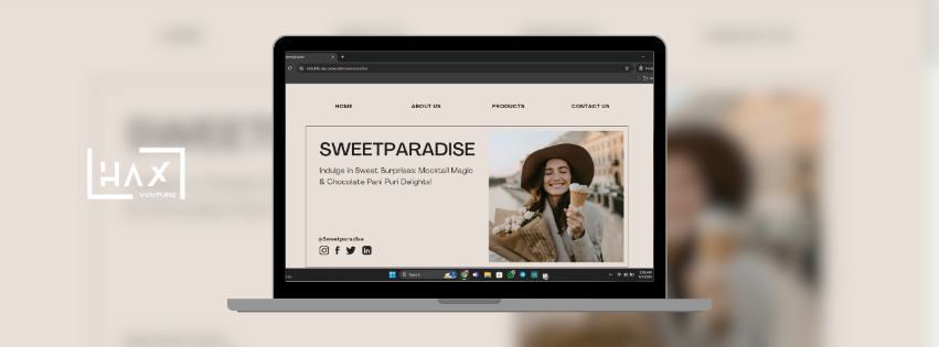 SweetParadise commerce website