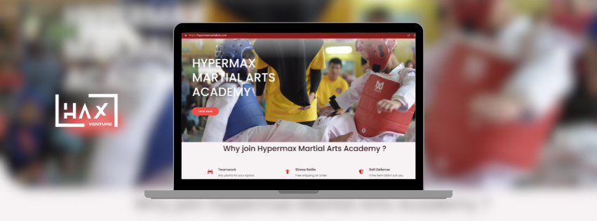 Hypermax Martial Arts Academy website